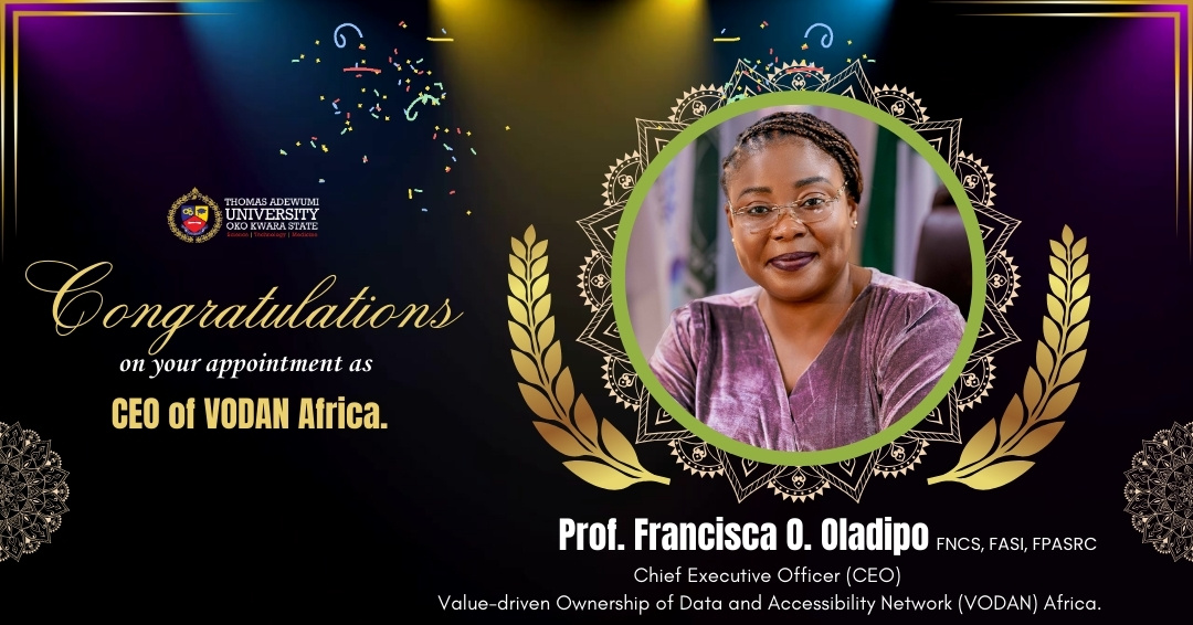 revolutionizing-africa’s-data-landscape-prof-francisca-oladipo-appointed-ceo-of-vodan-africa 